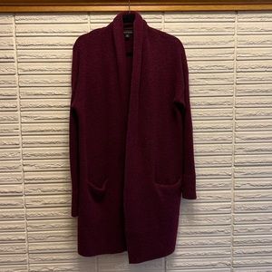 Banana Republic Duster Cardigan cranberry medium